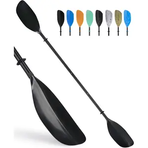 Adjustable Kayak Paddle Floating Kayaking Oars Boating Oars Canoeing Oars