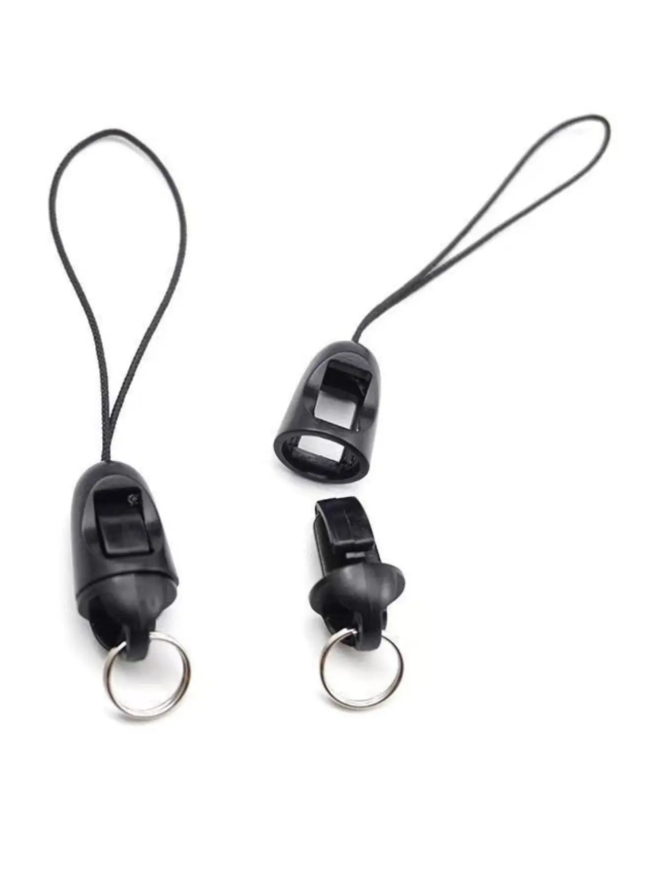 10pcs/30pcs Portable Detachable Keychain Connector, Stylish Functional Design, Easy Press Fit, Fits Phone Cases & Accessories, Ideal for Commuters & Outdoor Use