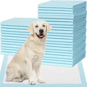 50 Count Puppy Pads, 30"x28"   Pee Pads - 7-Layer Thick & -Resistant, Super Absorbent, Leakproof, Quick-Dry, Disposable  Pads for Dogs & Cats