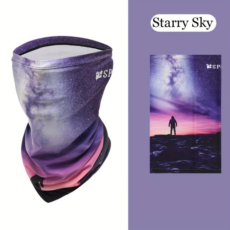 2pcs Cooling Breathable Sun Protection Face Mask Neck Gaiter and Arm Sleeves | Quick-drying Face Neck Arm Cover Balaclava for Cycling Basketball Fishing Soccer and Outdoor Sports