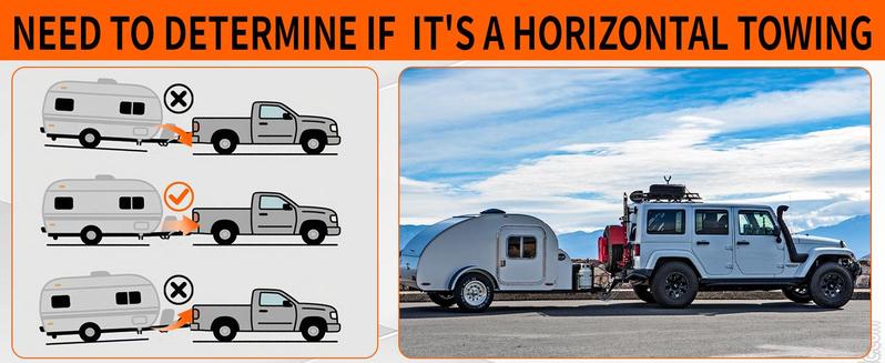 Cxforste Adjustable Trailer Hitch Drop Hitch Fits 2 Inch Receiver, 6" Drop/Rise, Tow Hitch with 2" and 2-5/16" Ball, 30,000 LBS GTW, Trailer Hitches with Anti-Theft Pin, Black. Heavy Duty Solid Ball Mount.Ultra Quiet