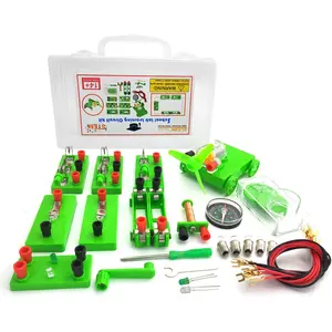 Physics Science Lab Learning Circuit Kit Electricity Experiment Set Building Circuits for Teacher Junior Senior High School Students Upgrade Kit