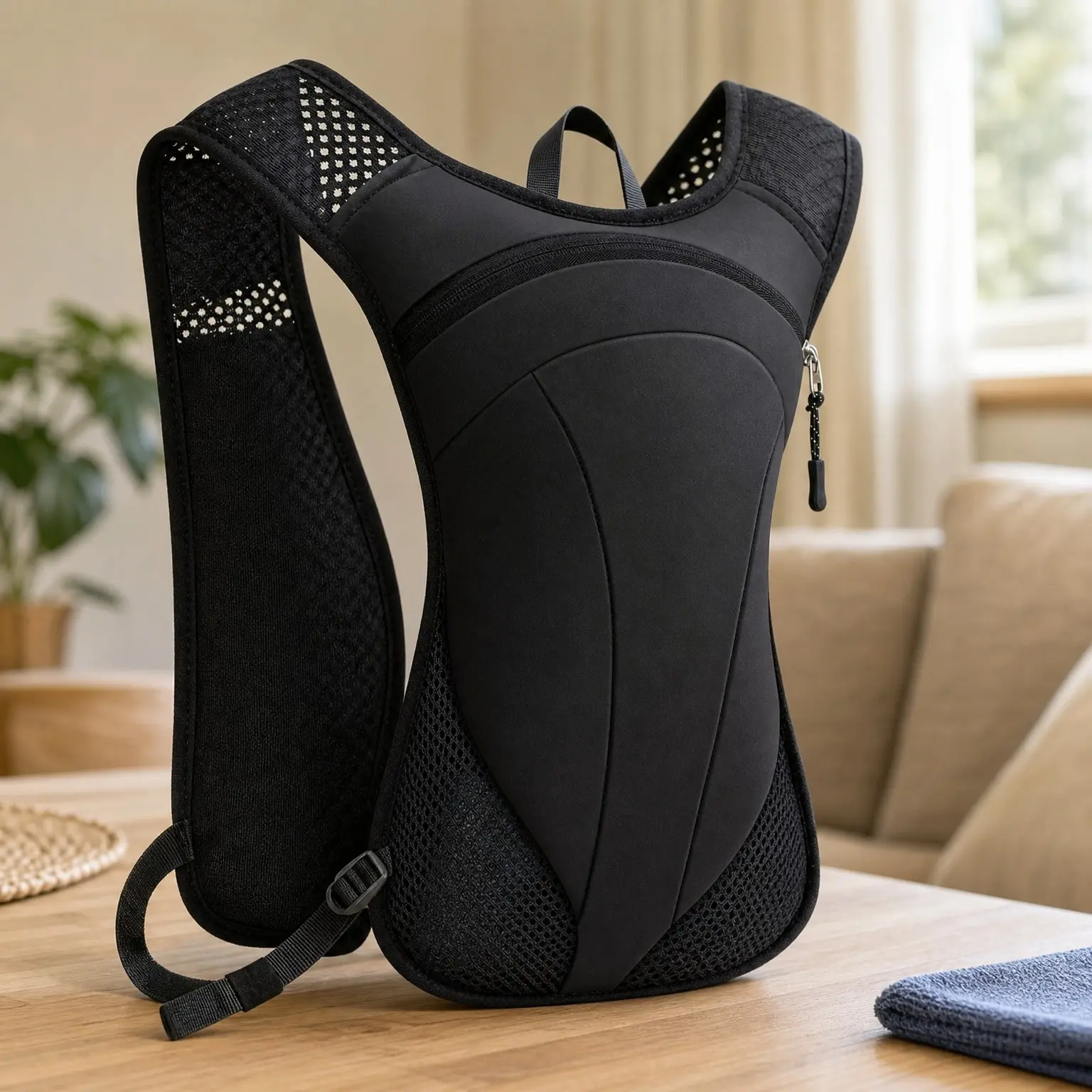 2L Hydration Backpack with Water Bladder, Lightweight Breathable Running Vest for Men, Adjustable Chest Straps for Cycling Hiking Climbing OutdoorGift