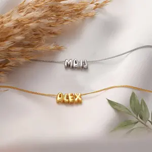 DIY English letter necklace accessories that can be freely combined