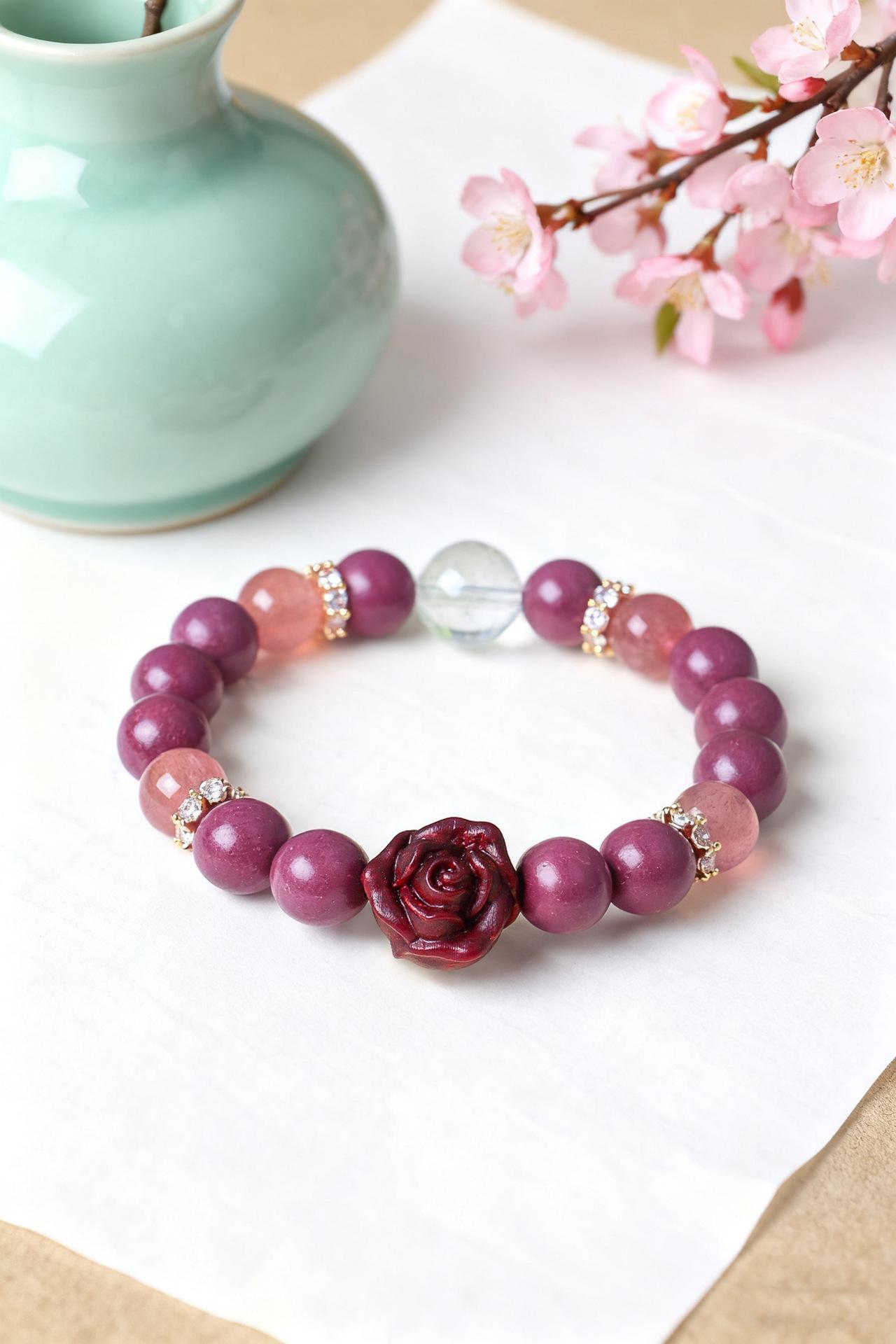 New Chinese-style natural blended incense bead bracelet, Chinese-style hand chain; attracts wealth, wards off evil, aids healing and meditation, suitable for holiday gifts, yoga and mystery