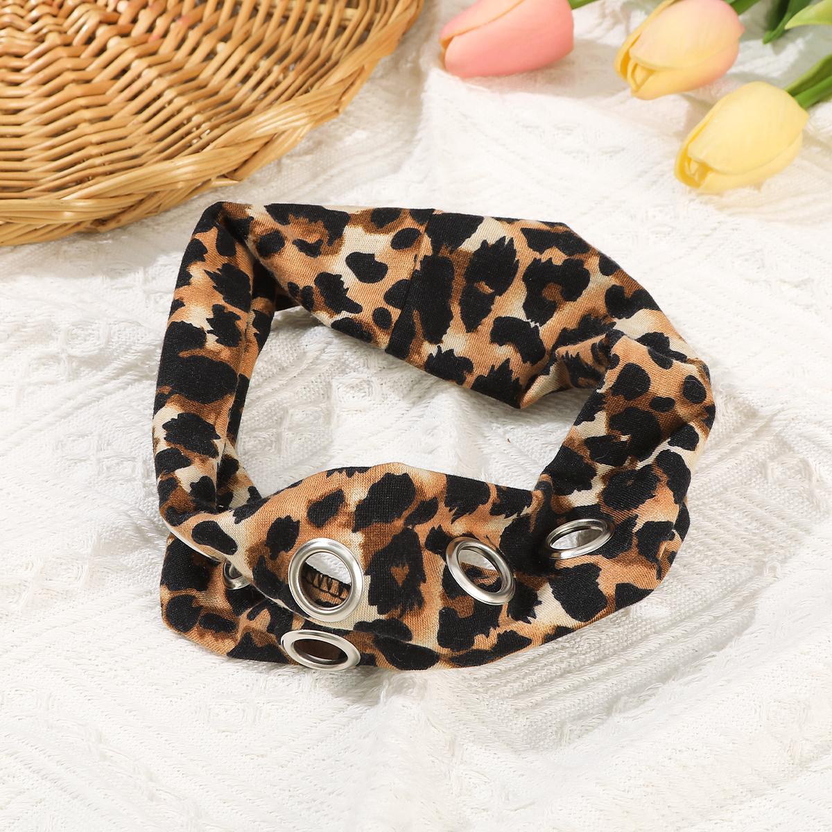 AWAYTR 2Pcs/Set Metal Eyelets Hollow Out Headband for Women Girls Harajuku Y2K Fashion Elastic Wide Hairbands Headwear Hair Accessories AWAYTR 2Pcs/Set Metal Eyelets Hollow Out Headband for Women Girls Harajuku Y2K Fashion Elastic Wide Hairbands Headwear Hair Accessories