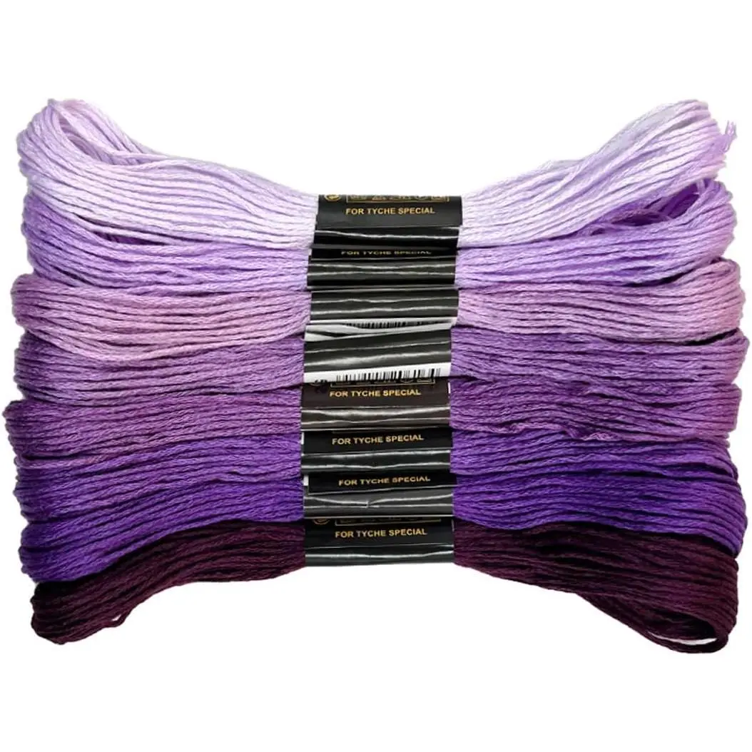 1 count  StitchEmbroidery Floss, Eco-   Skeins, Ideal for Arts & Crafts ( Series 67981)