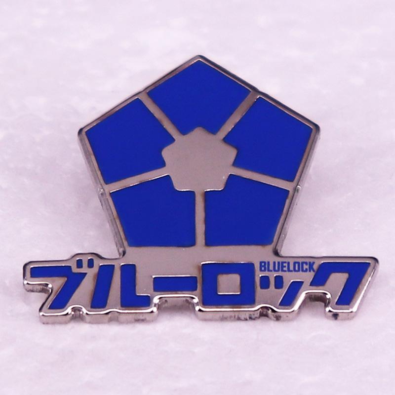 BLUE LOCK anime Enamel Pin playing soccer hot Japanese manga series badge brooch jewelry