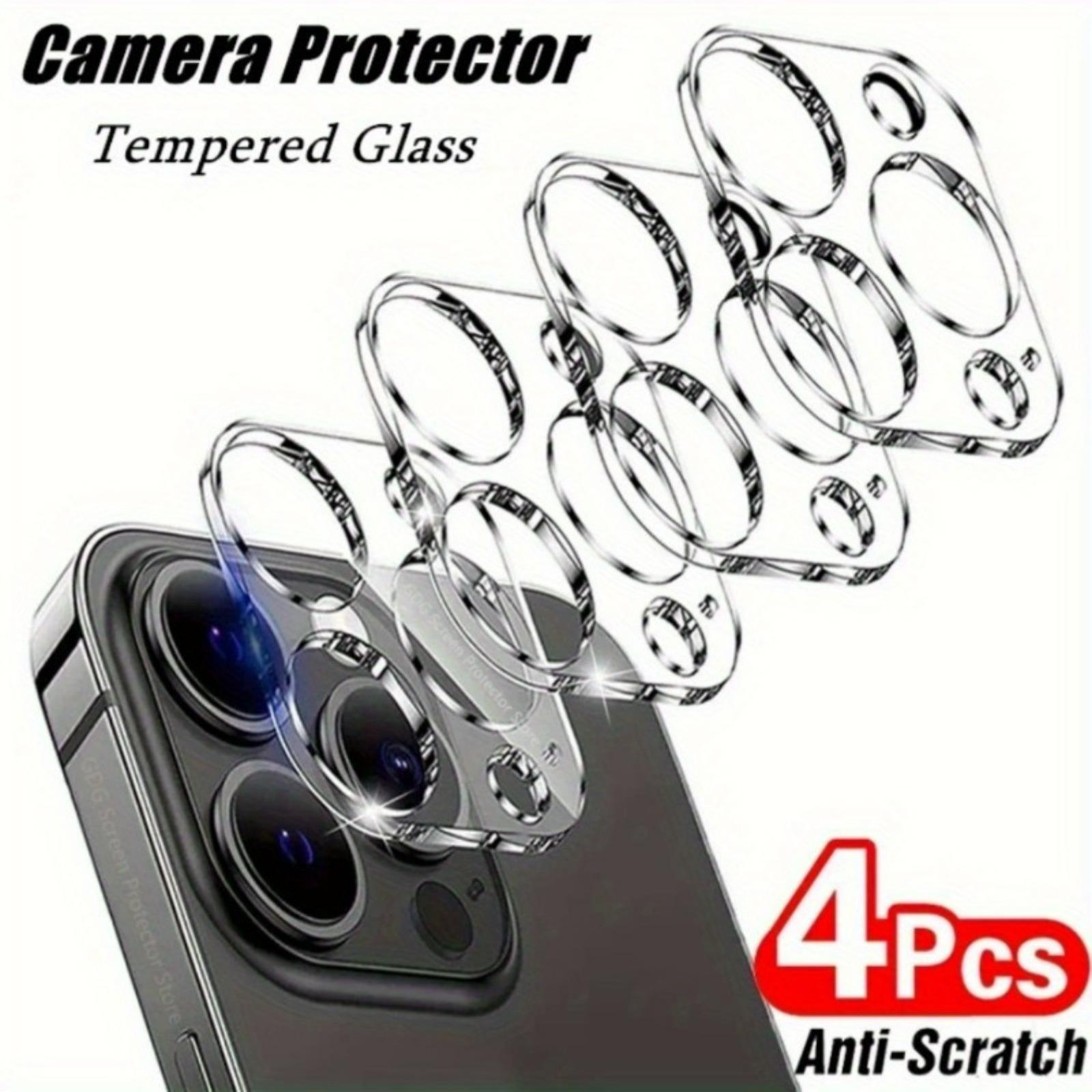 Full Coverage Tempered Glass Screen Protector for iPhone 12/13 Mini with Easy Metal Frame Installation