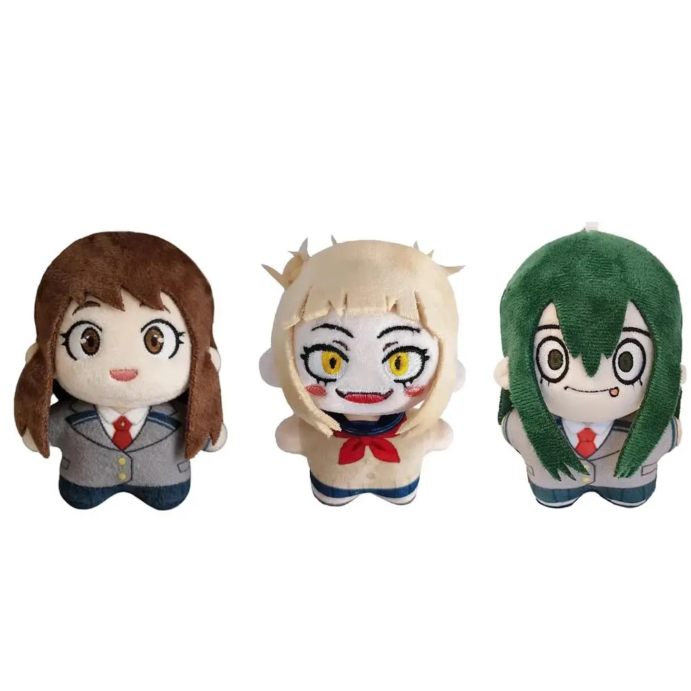 MHA Anime Plush Toy Keychain Toga Himiko Uraraka Ochako Figure Asui Tsuyu Plushies Collection Cos Anime Toys Boy Girl Fans Gift