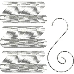 Christmas Ornaments Hooks Christmas Tree Hanger Great for Christmastree Decoration - 120 / Silverfidget toys
