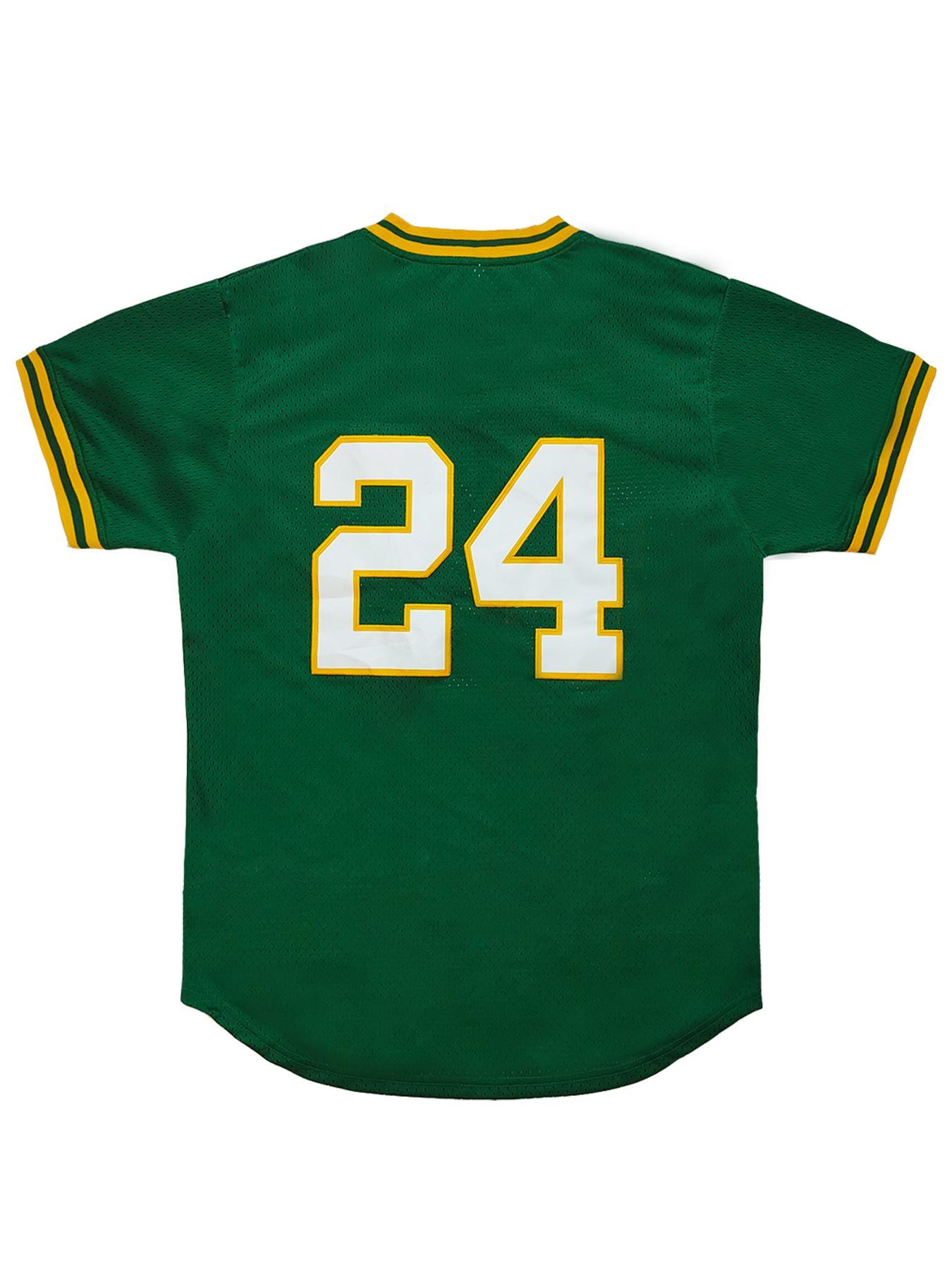 Men's Letter & Figure Embroidered Baseball Jersey, Jersey Shirt, Casual Short Sleeve V Neck Baseball Top for Summer, Men's Sportswear for Training & Competition