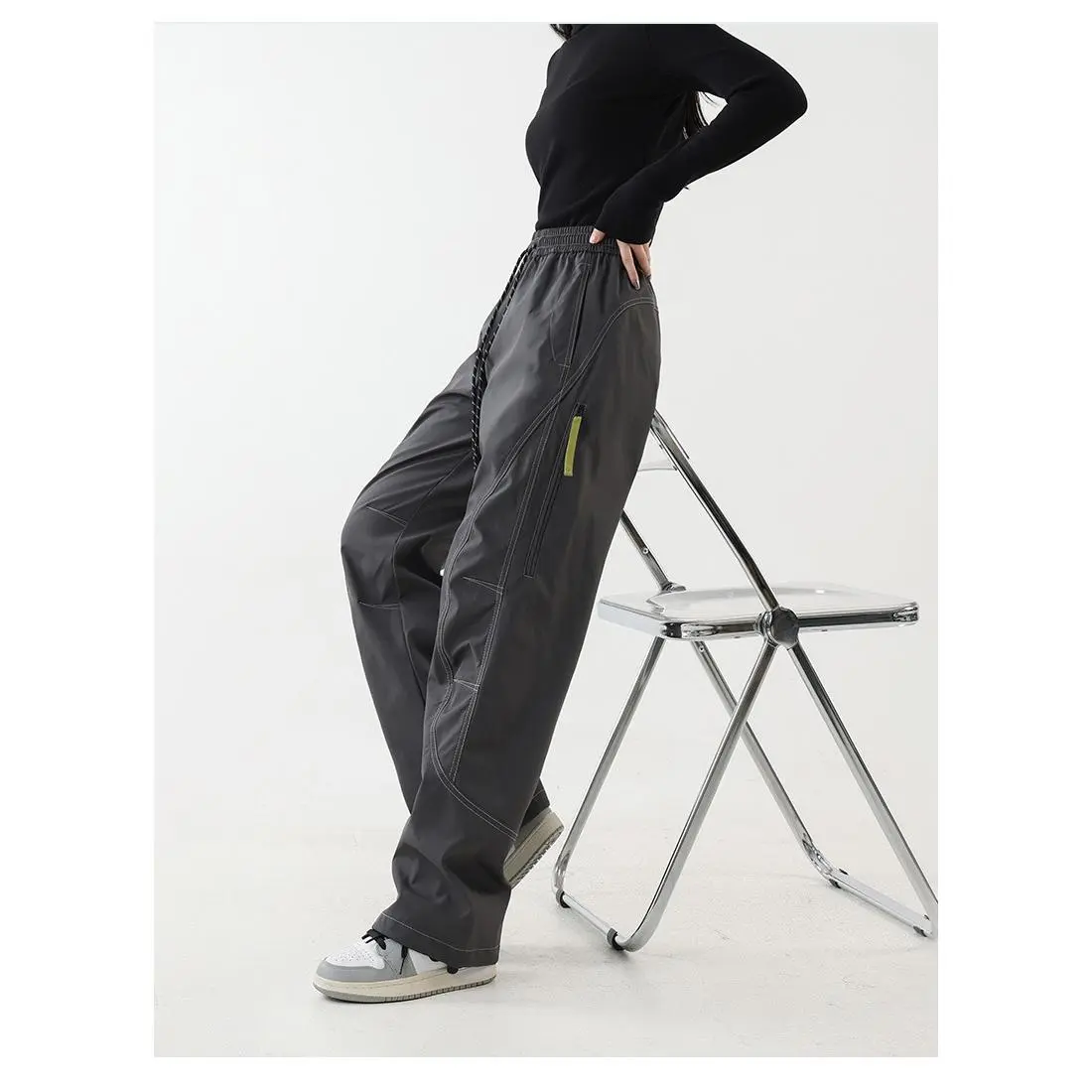 Women's Quick-Dry Polyester Hiking Pants - Standard Fit, Windproof and Waterproof Outdoor Work Bottoms, Outdoor Hiking