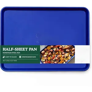 Holy Sheet Pan (Blueberry) | Nonstick, Half-Sheet Pan | Aluminized Steel, 18.5" x 13.5" | for Baking, Roasting, & Broiling |  Bakeware with Even Heat Distribution | Dishwasher-Safe