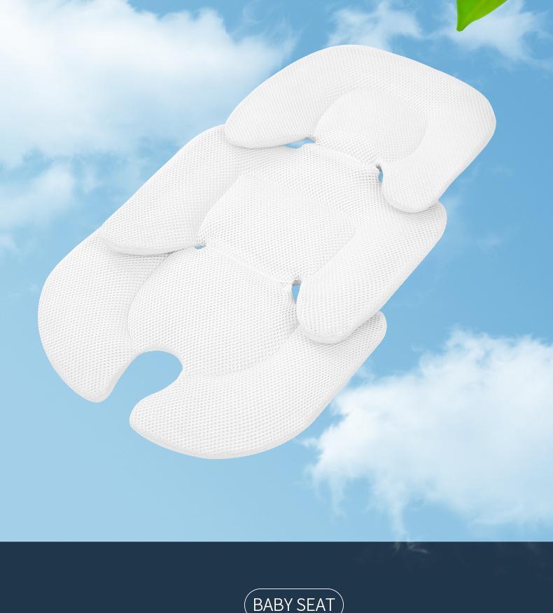 Baby Stroller Seat Pad Universal Multifunctional Double Sided Baby Car Seat Cushion Kids Cart Mattress Mat Stroller Accessories