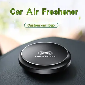 Customizable Round Car Air Freshener, Long-Lasting Fragrance Decor for Land Rover, Dashboard Ornament, Car Accessories