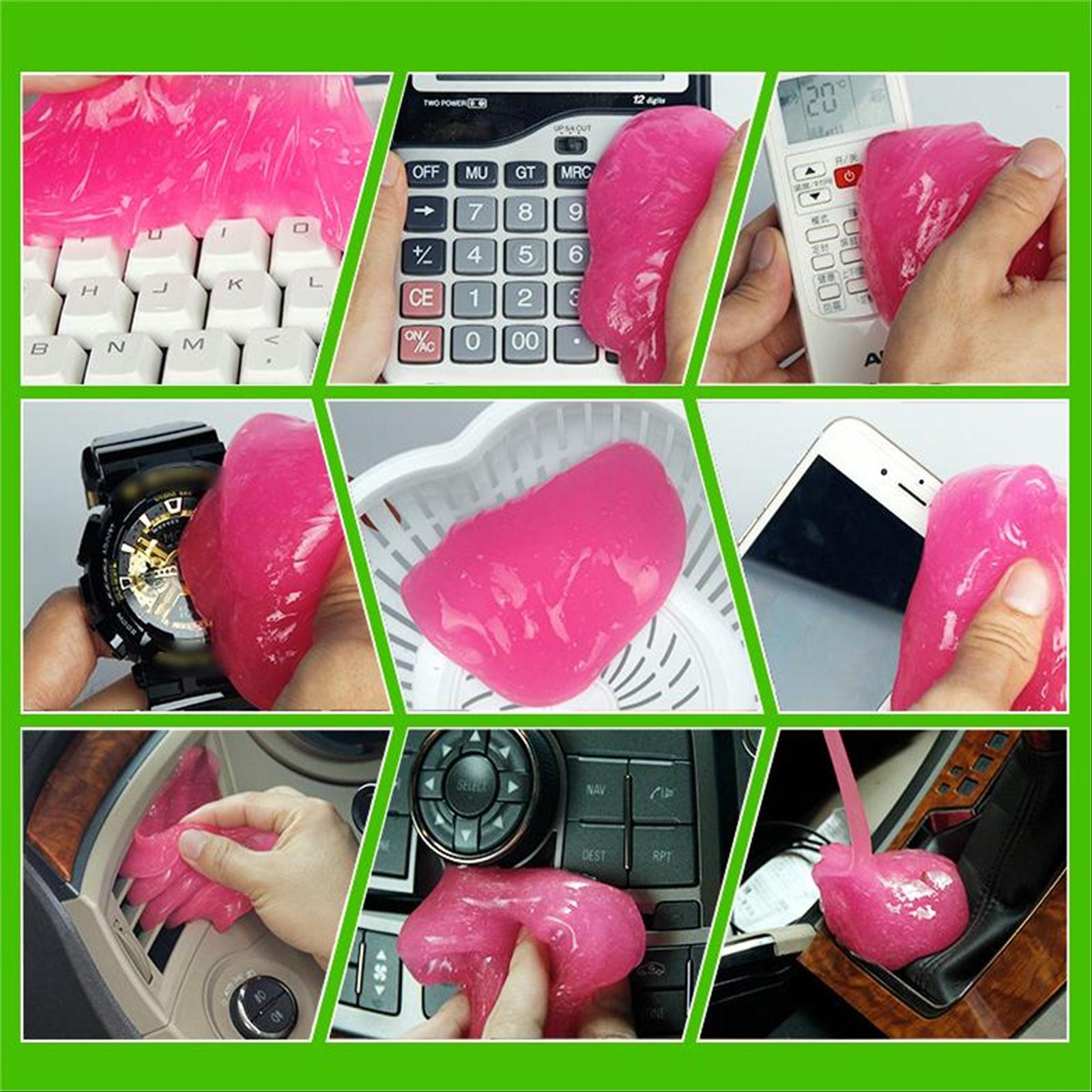 Car Air Outlet Cleaning Gel, 1 Piece Car Interior Keyboard Cleaning Tool, Home Care Supplies, Car Cleaning Agent