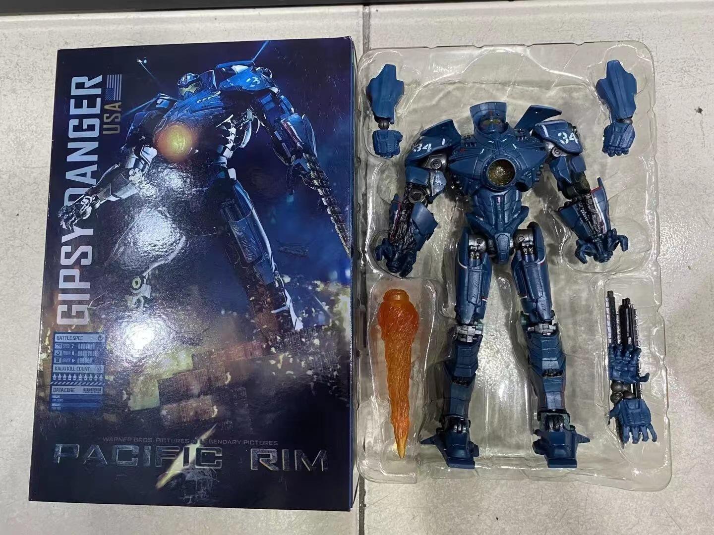 New Pacific Rim Anime Figures Striker Eureka Gipsy Danger Mech Action Figure Limited Movable Obsidian Fury Mecha Model Toys Gift