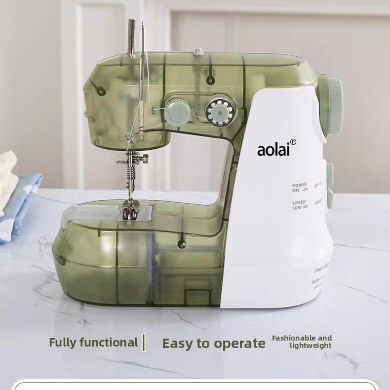 Household Electric Sewing Machine Small Mini Handheld Manual Multi Functional Fully Automatic Thick Fabric Sewing Machine