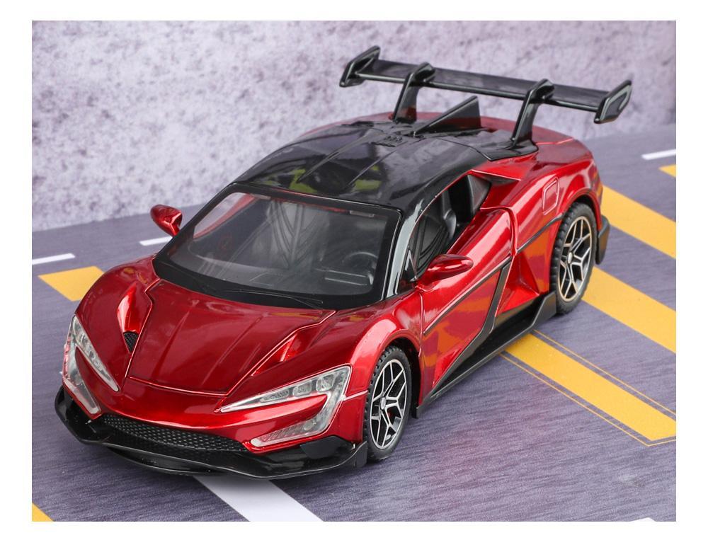 Simulation 1:32 YANGWANG - U9 Alloy Car Model, Game Vehicle Birthday Gift With Sound and Light Children's Toy Car Boy
