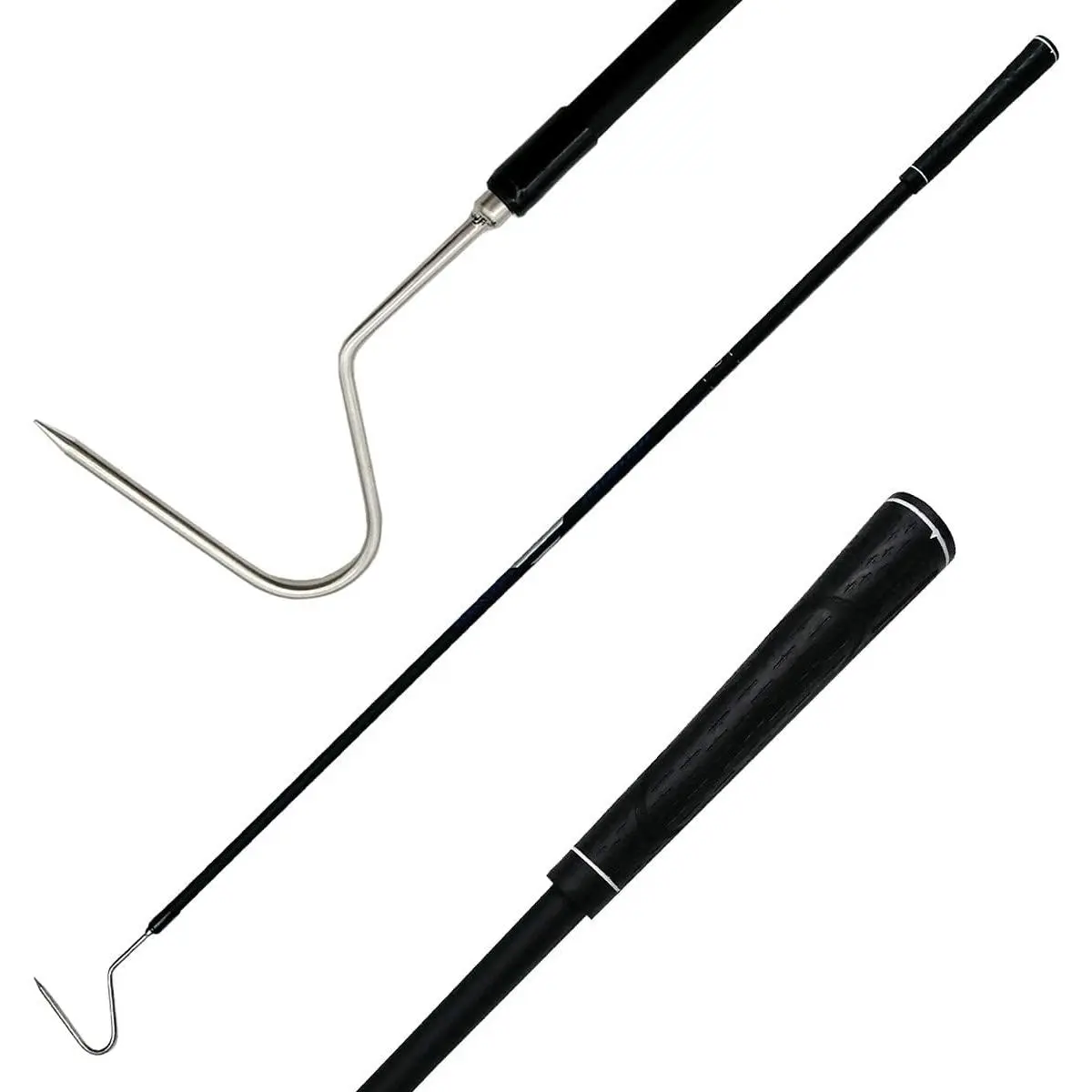 44 inch Snake Hook Catcher Stick Tongs Grabber Handling Tool Kit for Rattlesnakes Python Copperhead Removal Catching