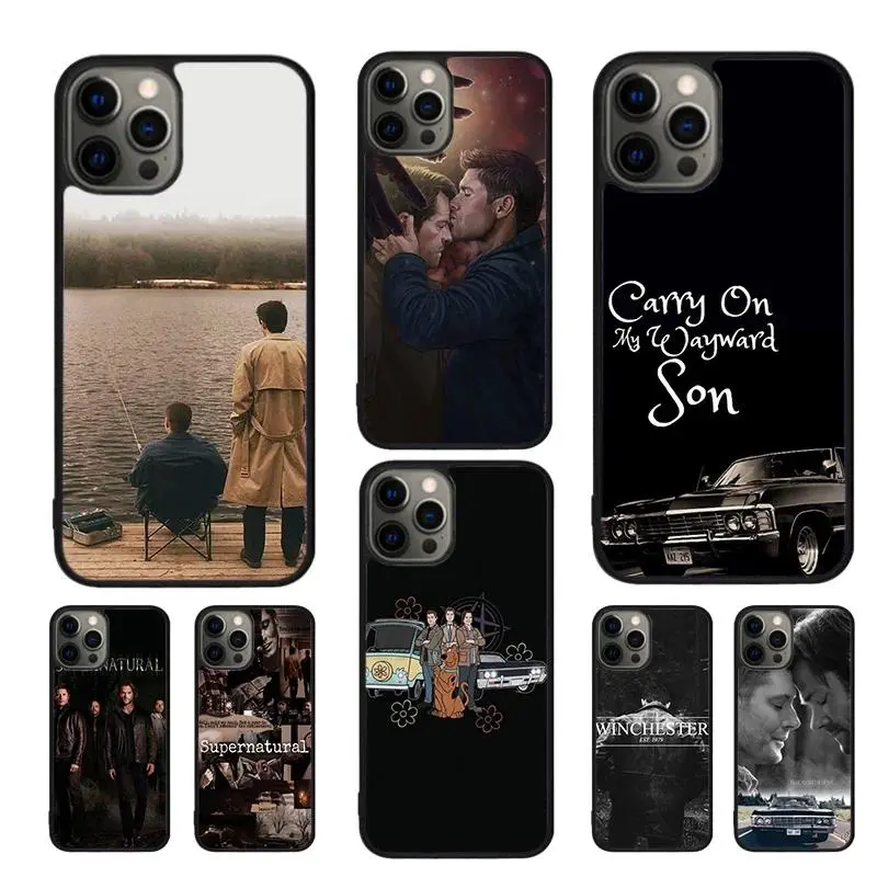 Supernatural Mobile Phone Cases Cover For iPhone 17 Promax 17E 16 15 14 13 12 11 Pro Max 17Air Plus Anti-Fall shockproof protection Soft silicone Back Cover