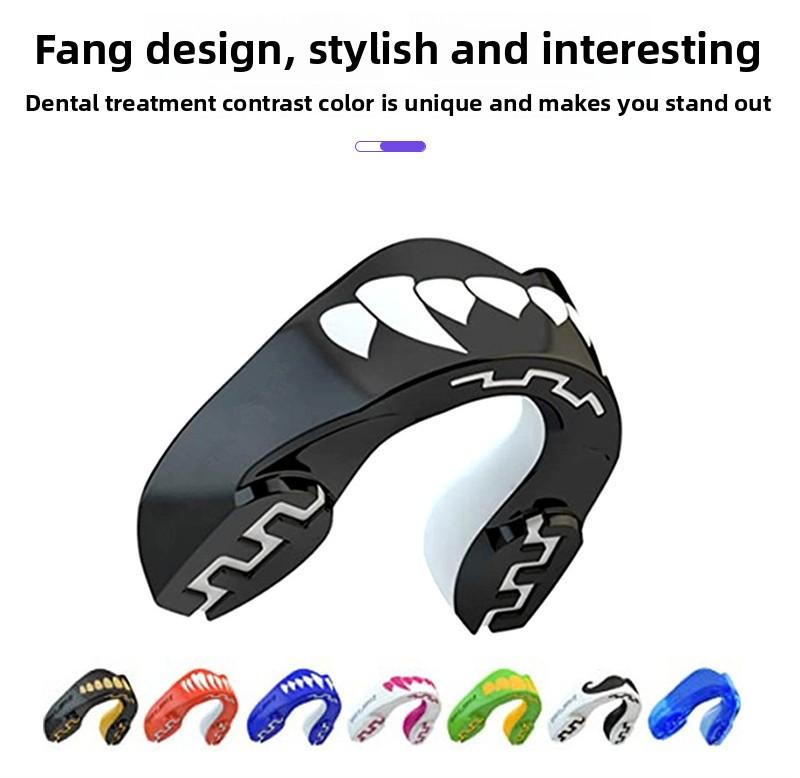 High Impact Protection Mouthguard for Boxing Sports Teeth Guard Gum Shield with Case Comfortable Fit for MMA Training Wrestling Karate