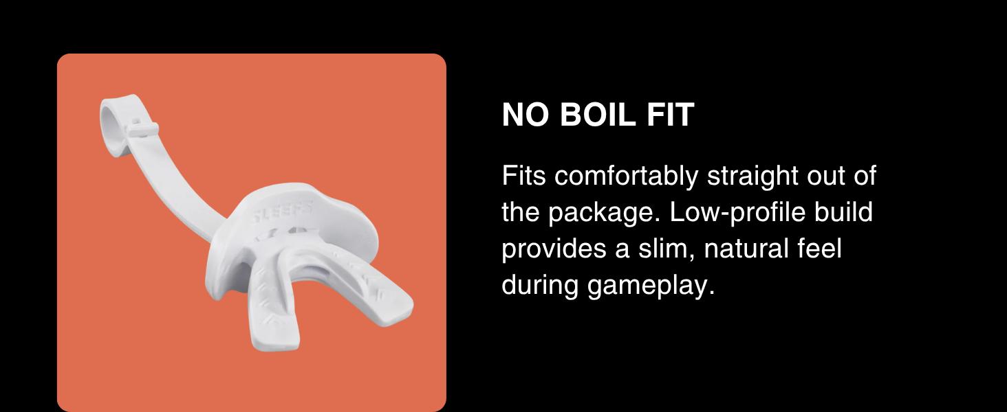 AGS SLEEFS Football Mouth Guard - Lip/Mouthguard with Helmet Strap - Lip/Teeth Protector Mouthpiece - No Boil - for Youth/Adults, Maximum Air Flow, for All Sports - Momma This One for You