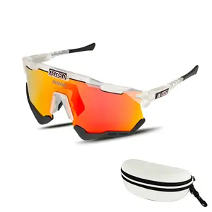 Sports glasses, outdoor cycling goggles, motorcycle riding glasses.Stop squinting!😎 Ultimate SCICON Sports Glasses – Game Changers!🚴 Fully Polarized, Interchangeable Lenses (Swap in seconds)Perfect for cycling, running & hiking#BikeTok