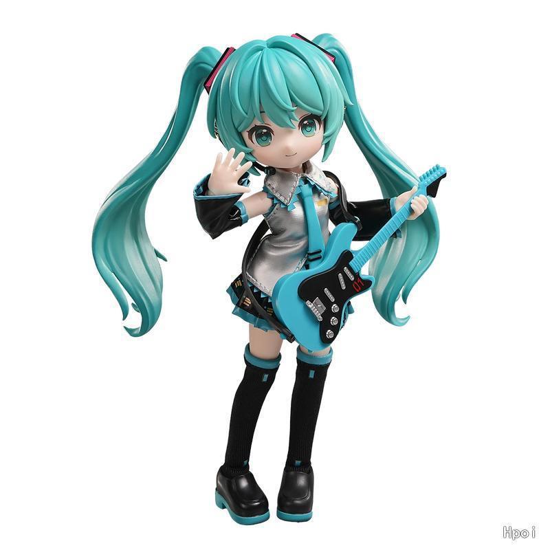 In Stock Original Brooke  Block Man Qiyu Edition Hatsune Official Server Ver. 14cm Anime Movable Doll Figure Ornament Model