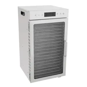 18-Tier Food Dehydrator – 800W, 86-194°F Adjustable, 0-24H Timer, Stainless Steel – For Fruits, Veggies, Meat & Herbs