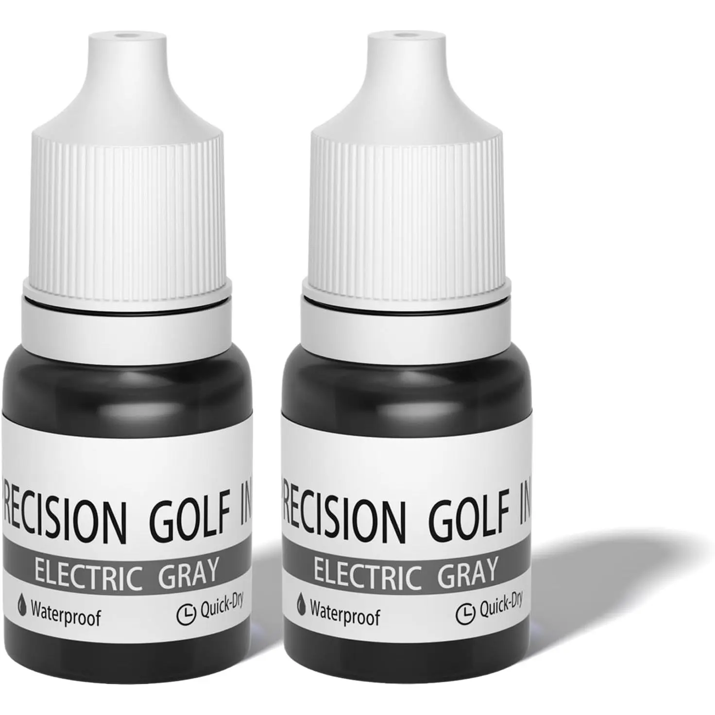 Quick Drying  Ink Refill for Golf Ball  Easy Re-Inking -  for Crisp, Clear Impressions-0.03oz per Bottle, 5 Colors