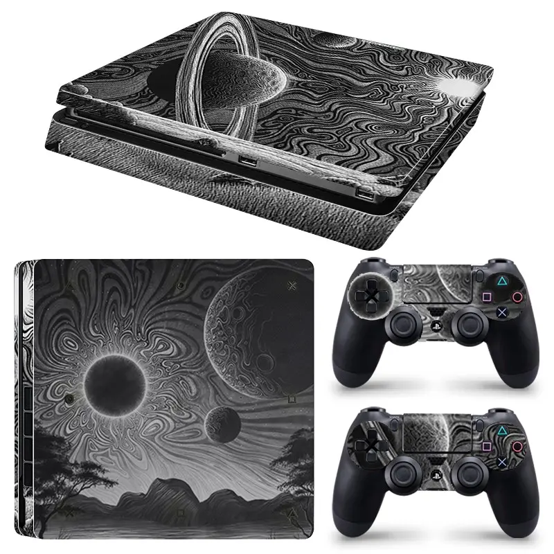 Ps4 Slim Controller Skin Stickers, Waterproof Scratch-Resistant Custom Design, Durable Protective Film, Unique Handheld Decoration