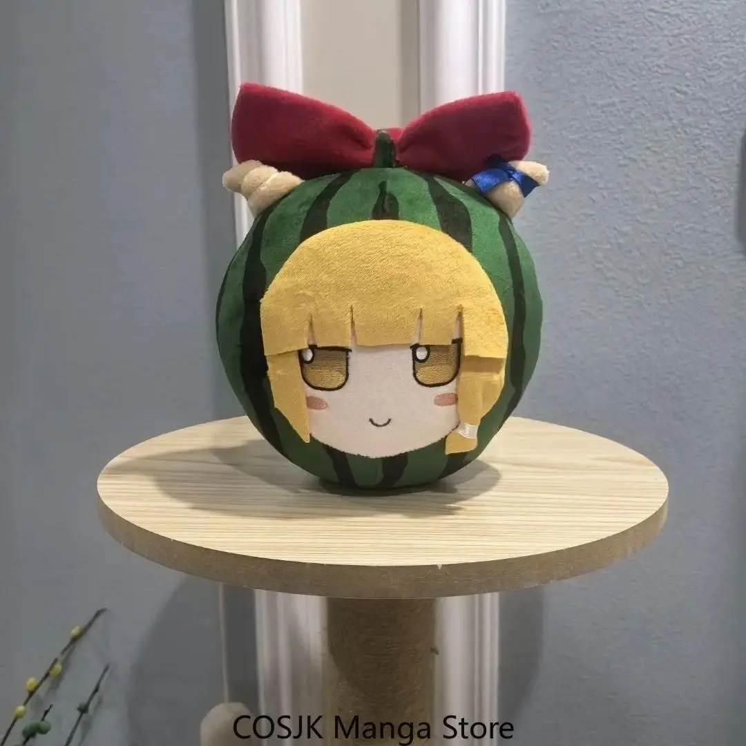 Anime Touhou Project Cirno Hakurei Reimu Ibuki Suika Fumo Plush Stuffed Cosplay Dress Up Cotton Figurine Mascot Gift