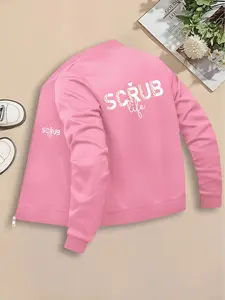 Medical Coat, Women's Printed Jacket, Fashionable Women's Jacket, Suitable for Casual and Formal Occasions, Durable and Multi-functional Design