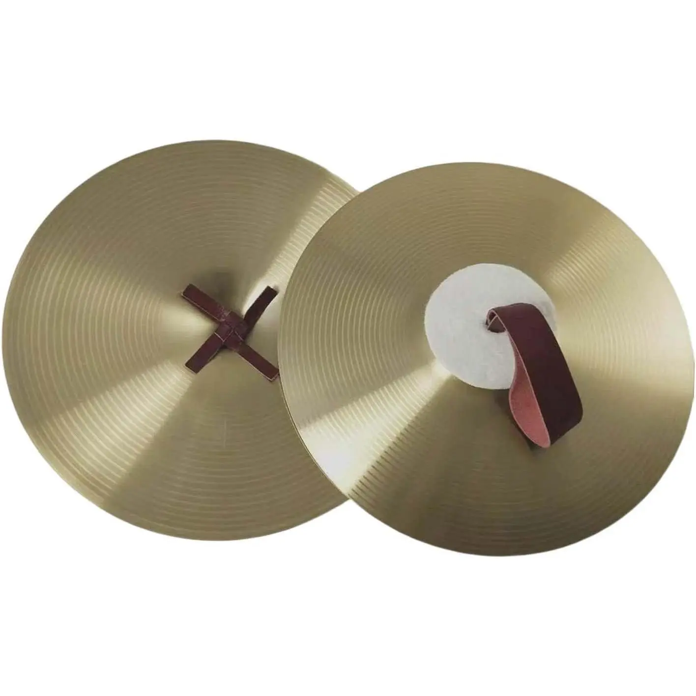 Crash Cymbals Traditional Percussion Hand Cymbals Alloy, 10inch
