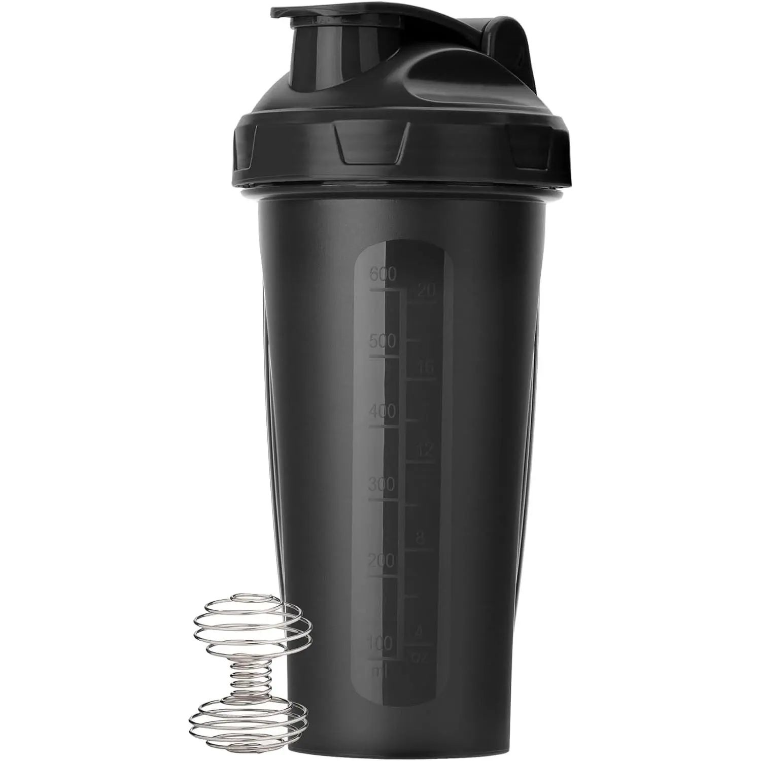 28oz Leak-Proof Protein Powder Shaker Bottle with Stainless Steel Mixing Ball, Ideal for Protein Shakes, Pre-Workout Energy Supplements