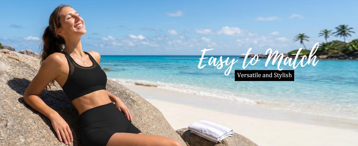 Sports Bra for Women Medium Impact Mesh Workout Yoga Crop Top Cross Back Going Out Shirts 2026