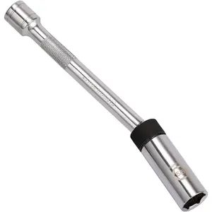 2026 CASOMAN 5/8" Swivel Magnetic Spark Plug Socket, 3/8" Drive x 8-Inch Ext.Bar Length, 360 Degree Swivel, Enhanced Magnetic Design, 6 Point, Cr-V Steel