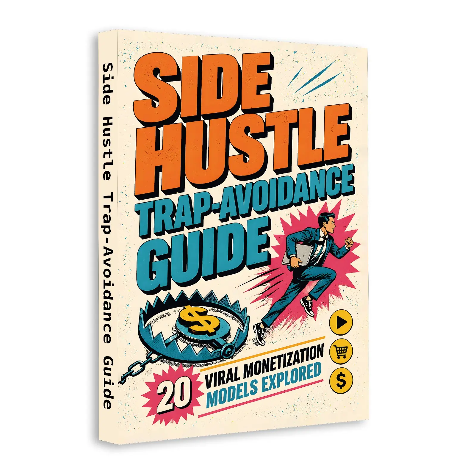 Side Hustle Trap-Avoidance Guide: Online Income Guide to Explore 20 Monetization Models, Avoid Common Mistakes, Build Real Income, Digital Business Skills and Creator Economy Strategies