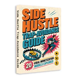 Side Hustle Trap-Avoidance Guide: Online Income Guide to Explore 20 Monetization Models, Avoid Common Mistakes, Build Real Income, Digital Business Skills and Creator Economy Strategies