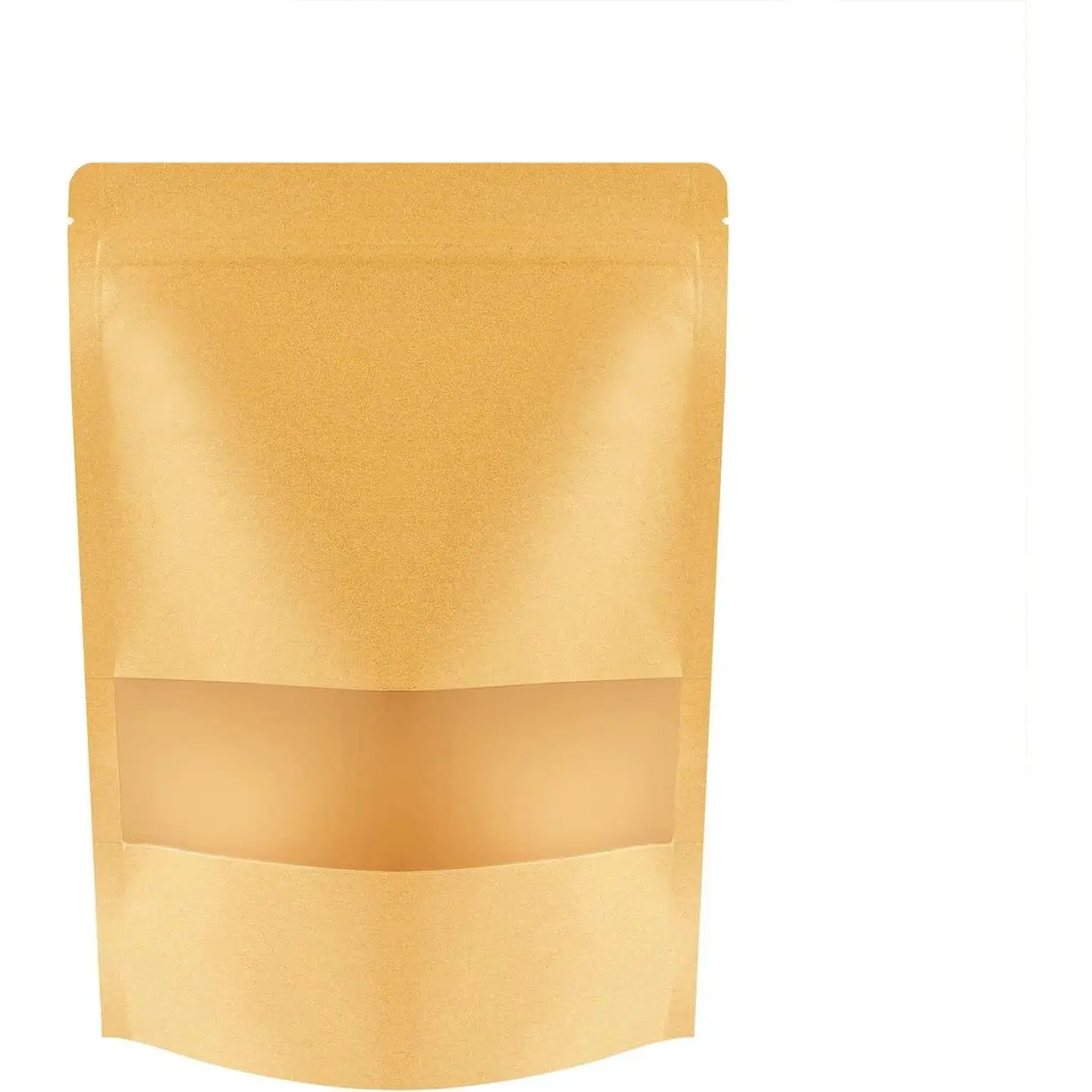 100 count  Stand Up Pouches 3.5 x 5.5 Inch Resealable  Storage Bags with Matte Window for Packaging