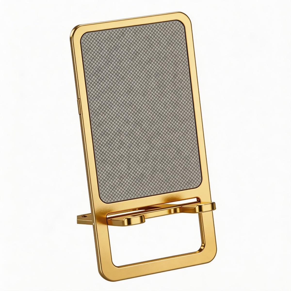 Solid Folding Aluminum Stand for Tablets, Durability Desktop Phone Holder Accessory for Work and Play Desk Stand