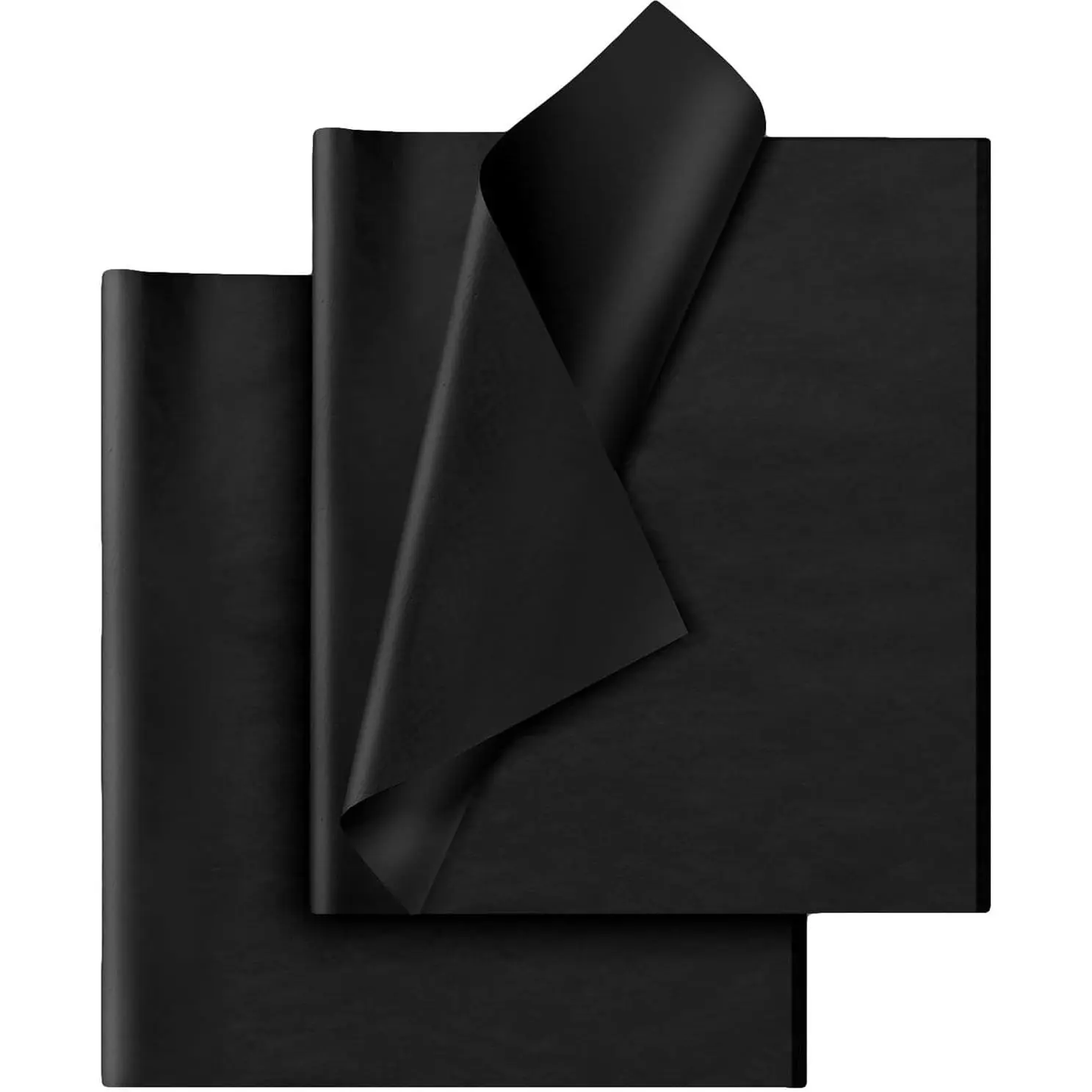 Black Tissue Paper - 30 Sheets, 14 x 20 Inch,  Wrapping, DIY Crafts, Wedding, Birthday, Christmas