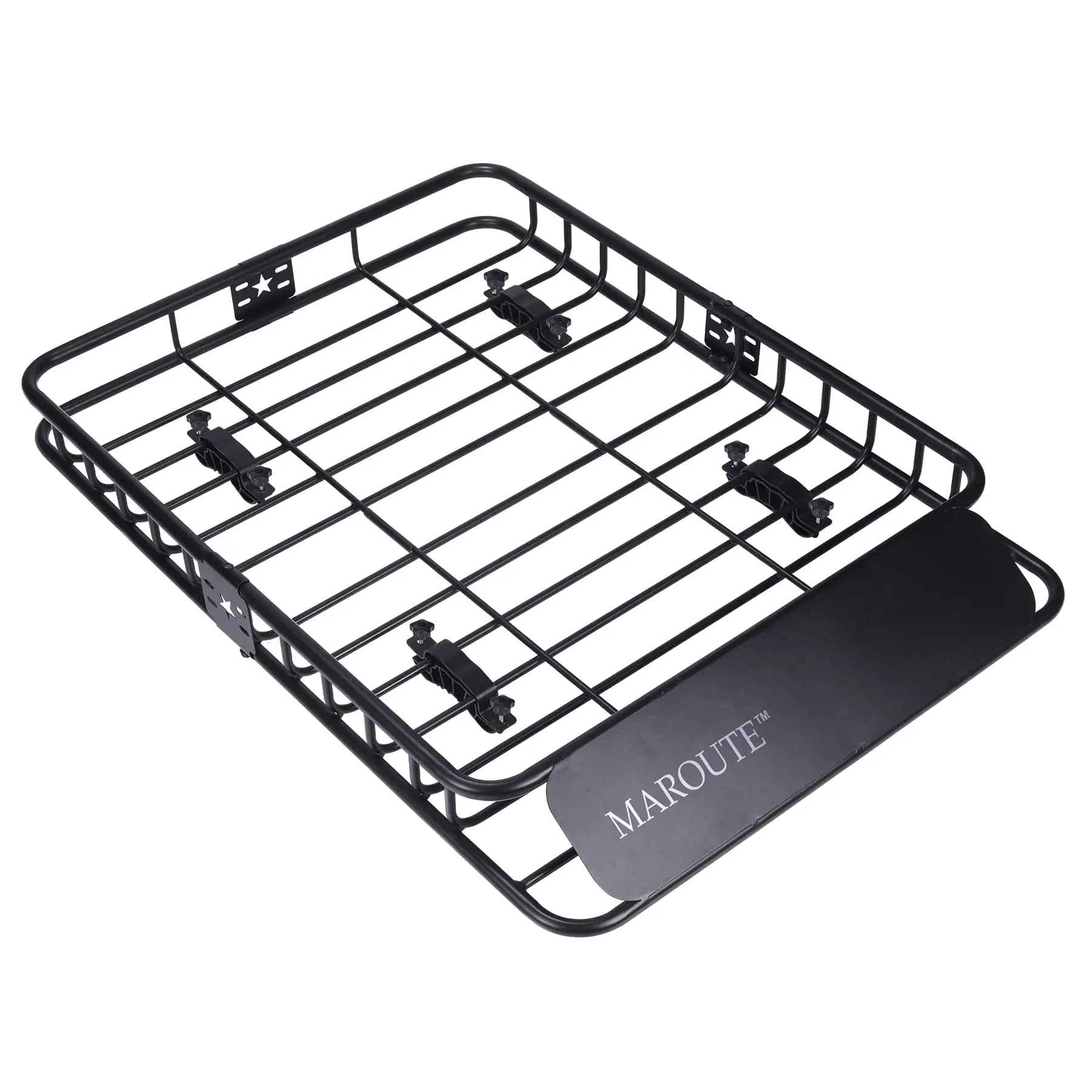 1 Carbon Steel 1 Two-Section Roof Luggage Storage Box Luggage rack