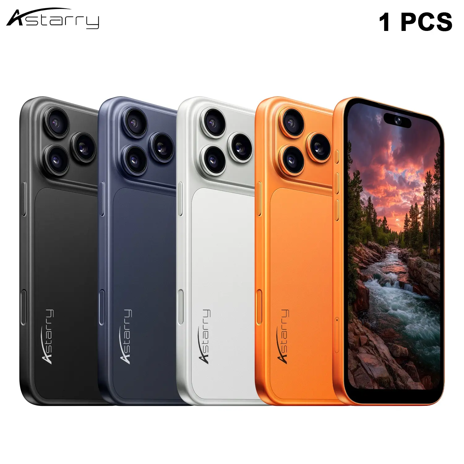 Astarry 17 Pro Max Android Smartphone, Android Mobile Phone, 4g Network, Dual Sim, 3gb RAM + 32GB Storage, 6.75-Inch Screen, 5+13mp Camera, 4100mah Battery
