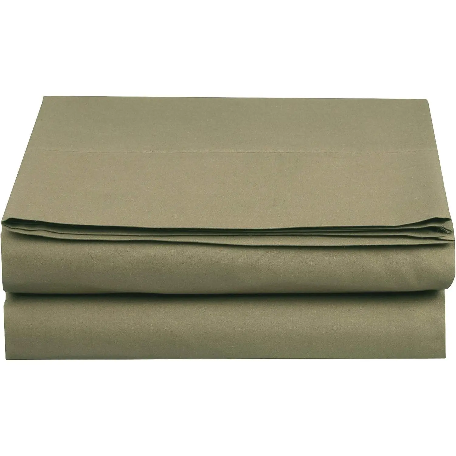 Premium Hotel Quality 1-Piece Flat Sheet, Luxury Softest 1500 Microfiber Bedding Flat Sheet, Wrinkle-Free, Stain-Resistant, King, Sage