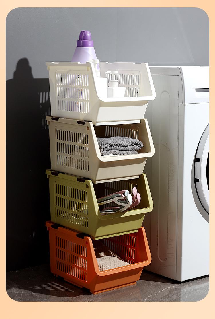 Multi-layer Vegetable and Fruit Storage Basket Kitchen Rack Household Miscellaneous Storage Organizer Multi-functional Vegetable Basket Rack