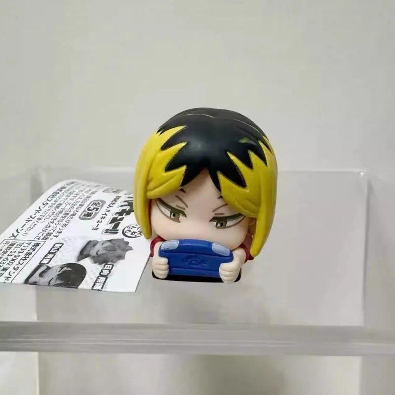 Haikyuu!! Gashapon Toys Hinata Shoyo Kei Tsukishima Kozume Kenma Tetsurou Kuroo Anime Figure Model Ornaments Toys