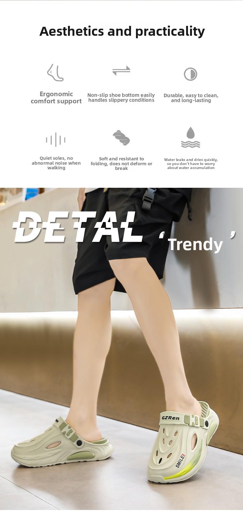 Non-Slip Waterproof Sneakers |     Easy to Clean & Breathable for Hot Weather Couple version